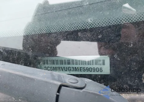 2021 Ram Promaster 3500 Window Van High Roof 159 Wb Ext z USA, uszkodzony, nr VIN 3C6MRVUG3ME590906